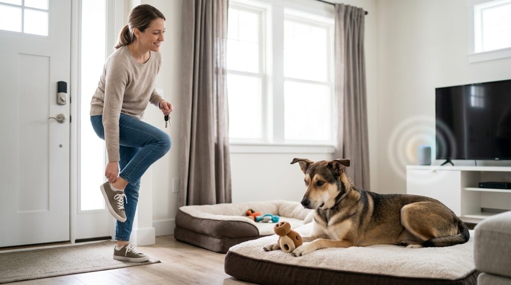 How to Stop Dog Barking When Left Alone