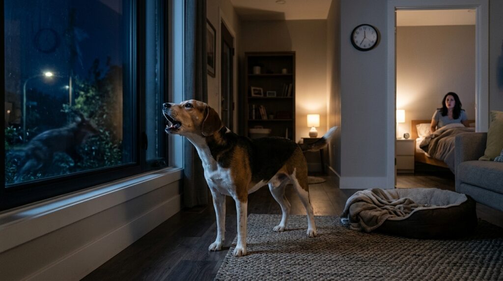 Why Do Dogs Bark at Night?