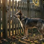 Dog barking near a window while an anti-bark device fails to address the real barking trigger.