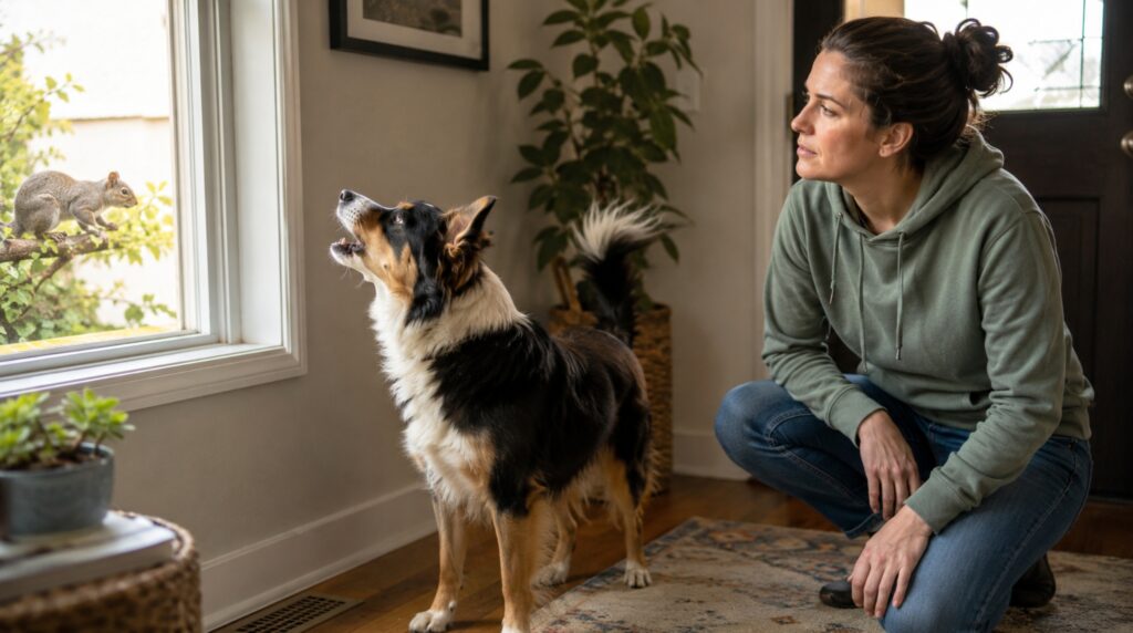 Why Different Dog Barks Depend on Context