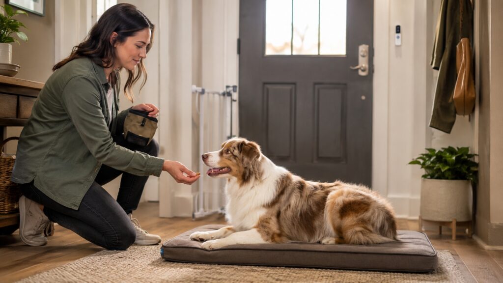 Step-by-Step Solutions to Stop Dog Barking at the Door