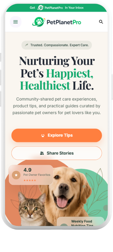 PetPlanetPro mobile preview
