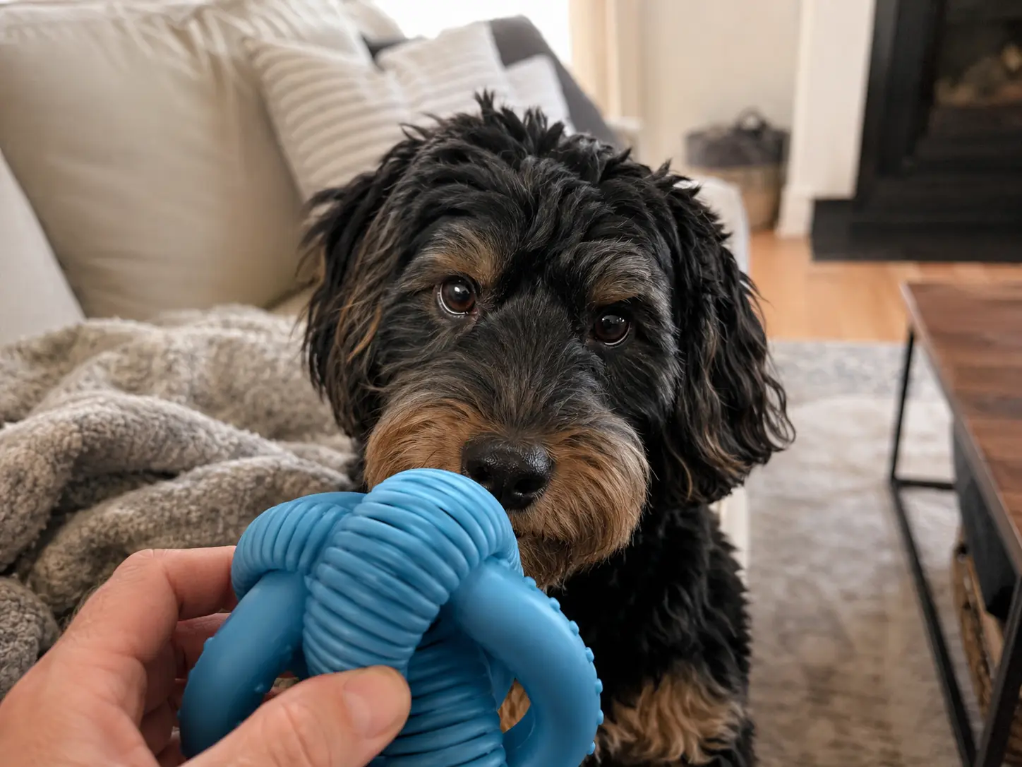 The toy may delay distress, not solve it