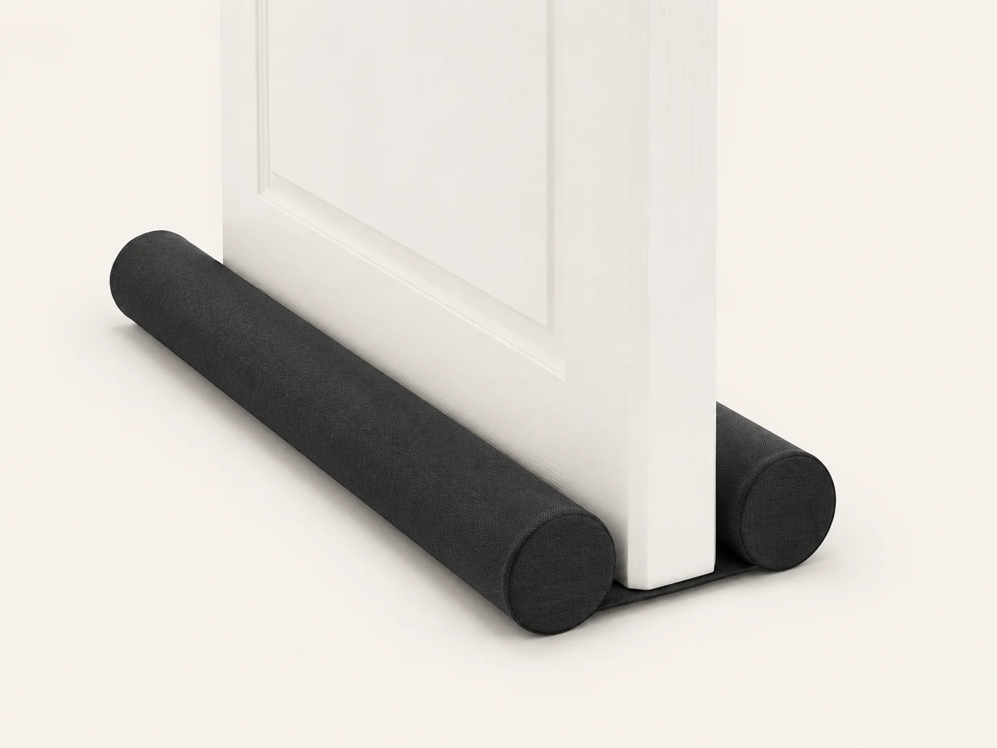 MAXTID Large Door Draft Stopper fitted beneath an interior apartment door