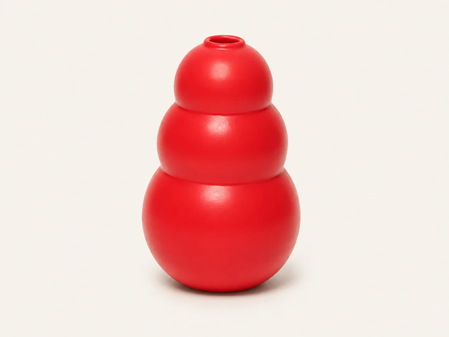 red KONG Classic rubber dog toy product image