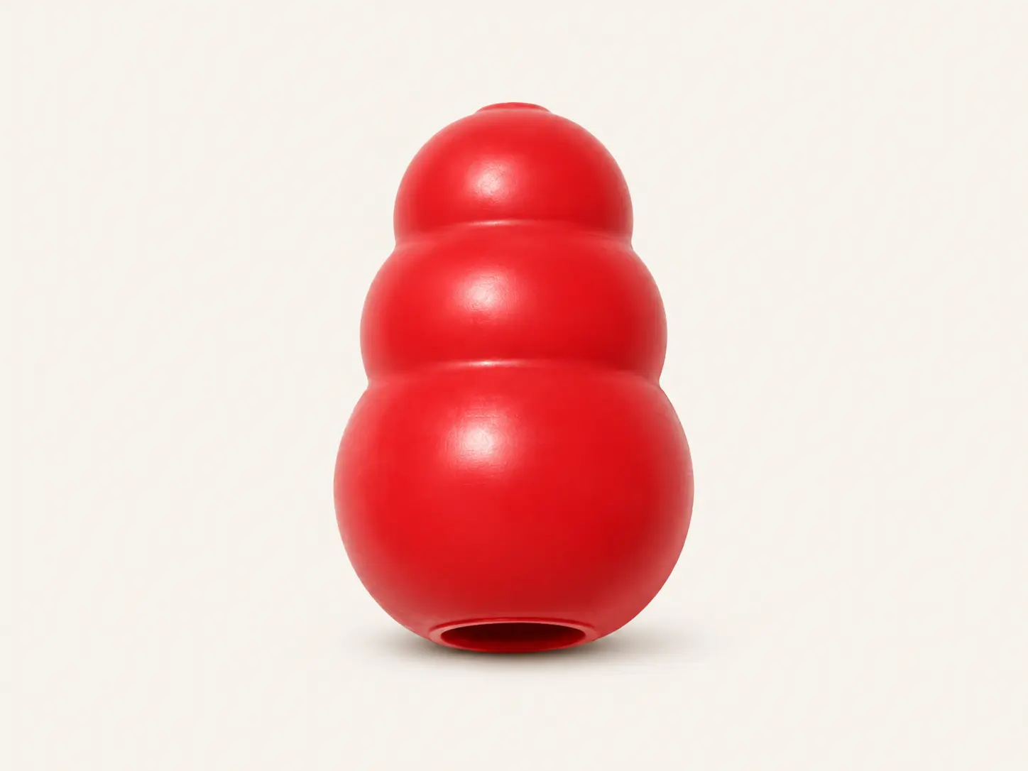 Red KONG Classic natural rubber dog toy product image