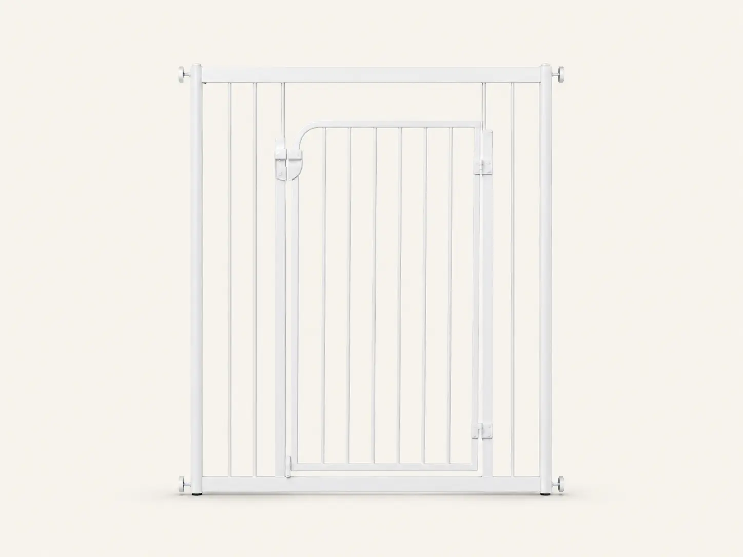 Regalo Easy Step walk-through safety gate positioned in a doorway